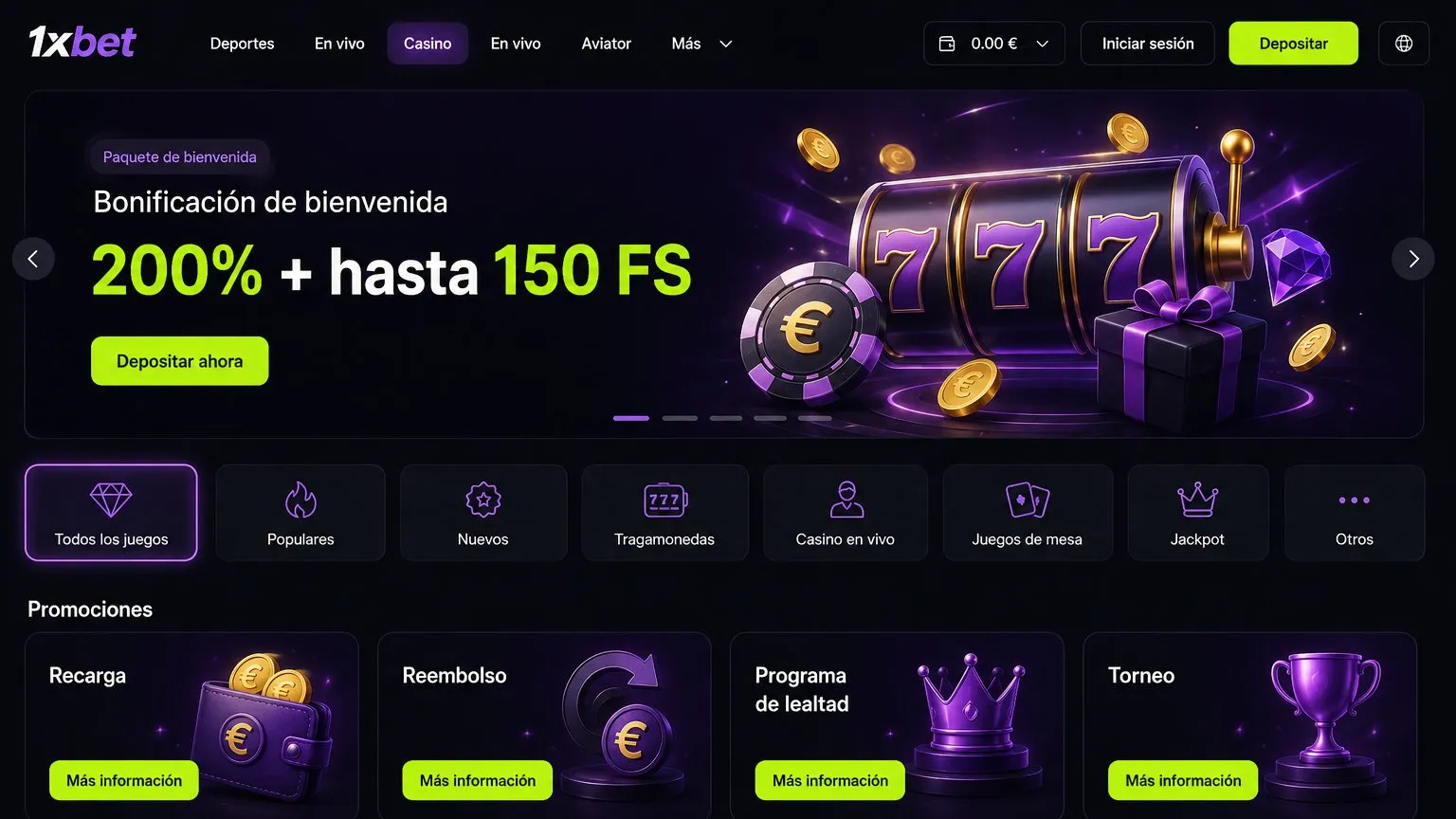 Acceso oficial y seguridad de la cuenta en 1xbet
