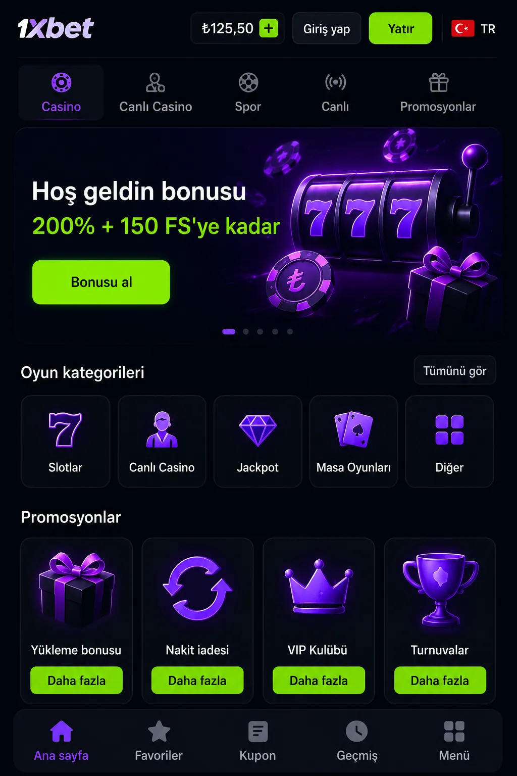 1xBet app APK indir Android kurulum adımları Türkiye